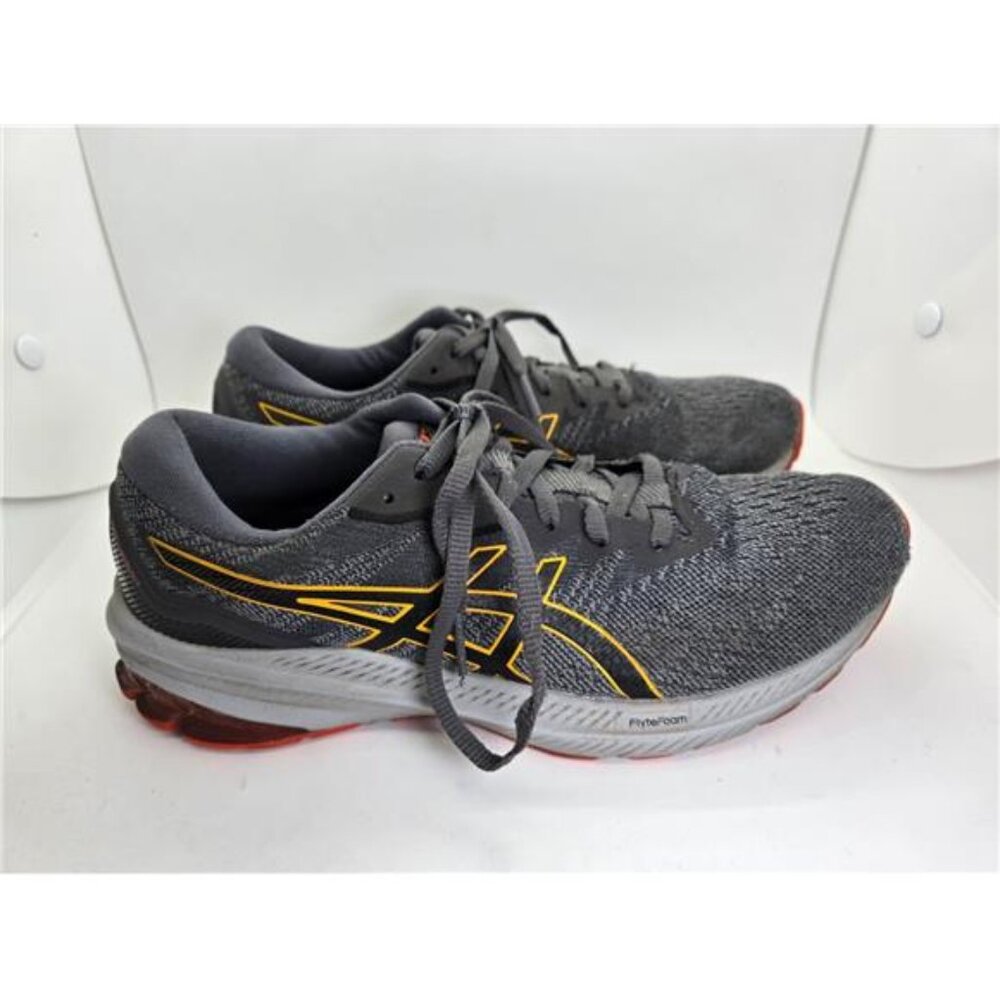 Asics GT-1000 11 Shoes Mens 7.5 Grey Running Athletic Workout Stability Sneakers